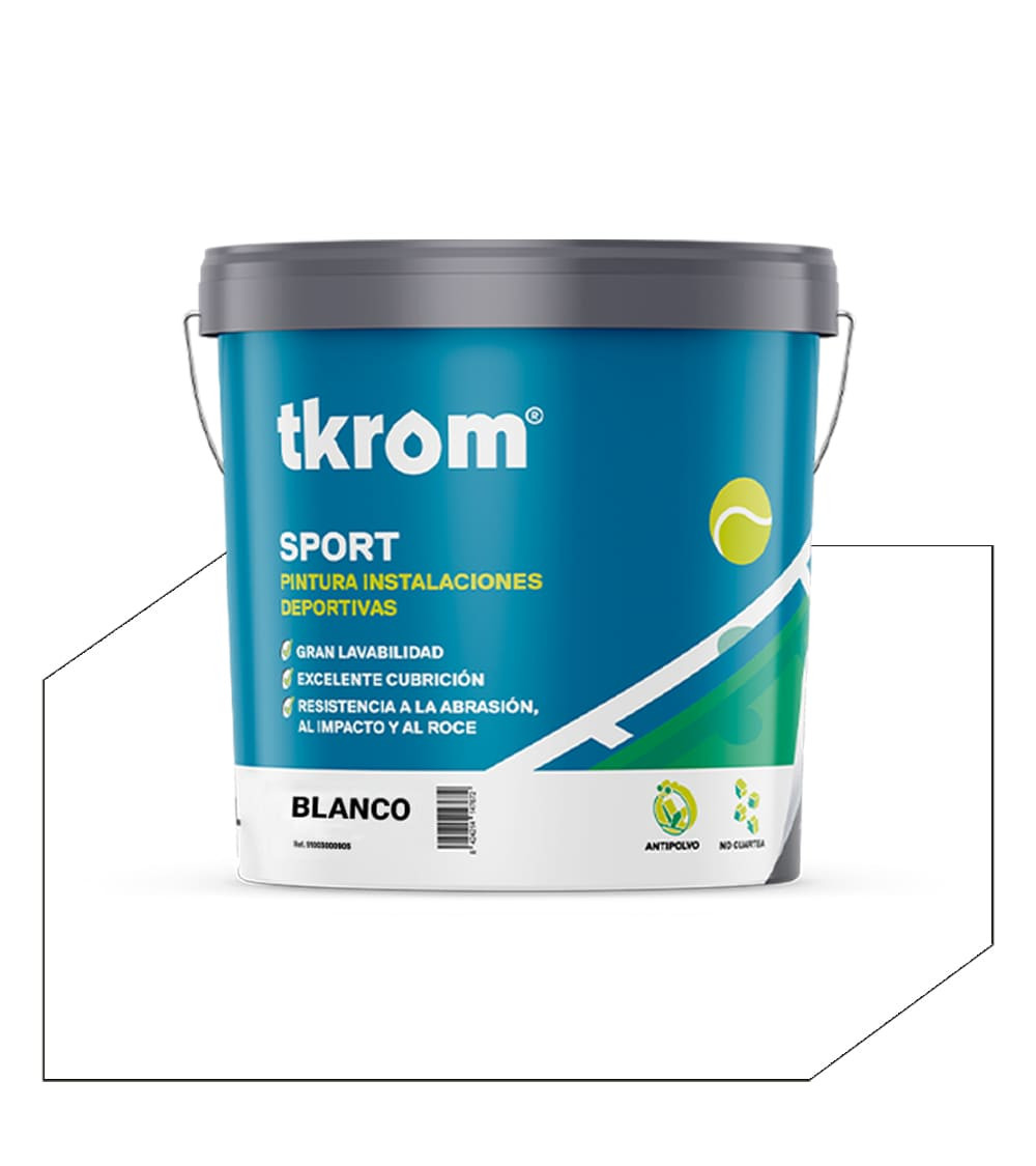 sport-blanco-12l PINTURA INST DEP M-70 TKROM BLANCA - Imagen 1