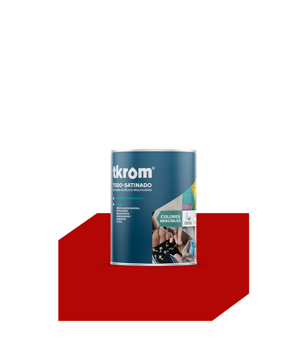 todo-satinado-color-rojo-vivo-230-750ml TKROM TODO SATINADO ROJO VIVO - Imagen 1